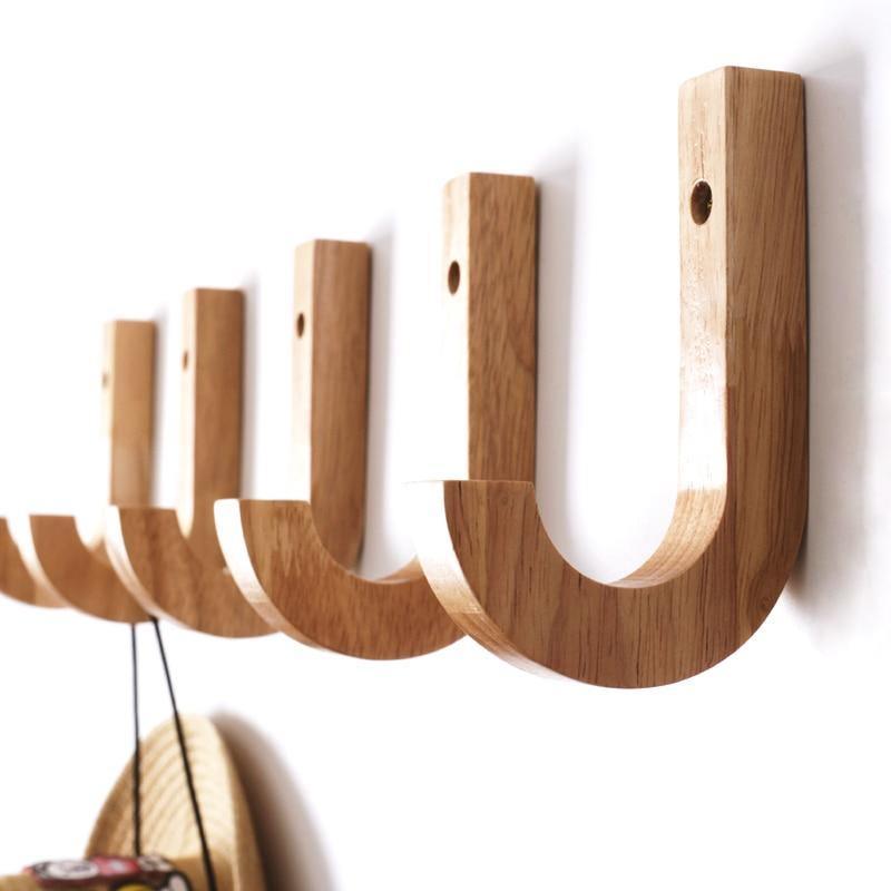 Classic Birch J Wall Hooks