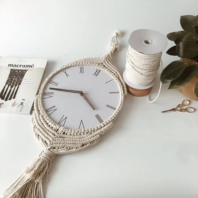 Macrame Wall Clocks Collection