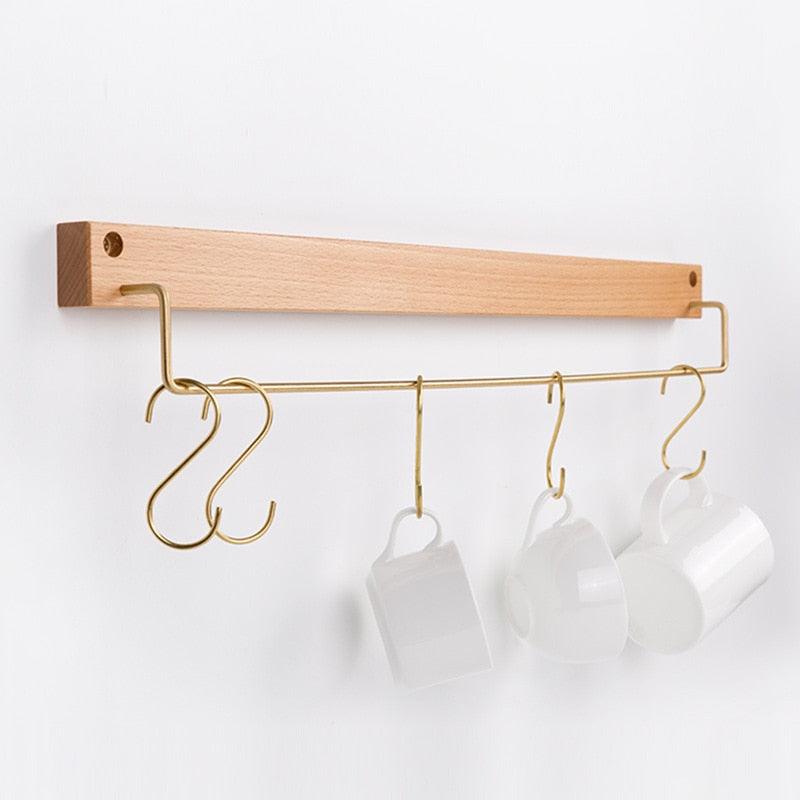 Beechwood Towel Rack