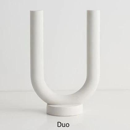 Scandi Curves Taper Candle Holders