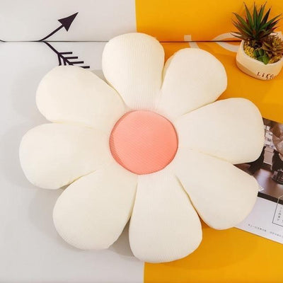 Flower Shaped Cushion Throw Pillow